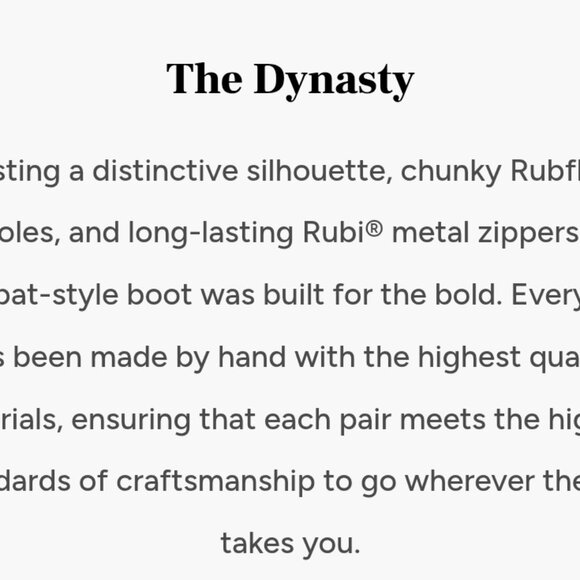 Black Leather Boots from Thursday - Picture 3 of 4